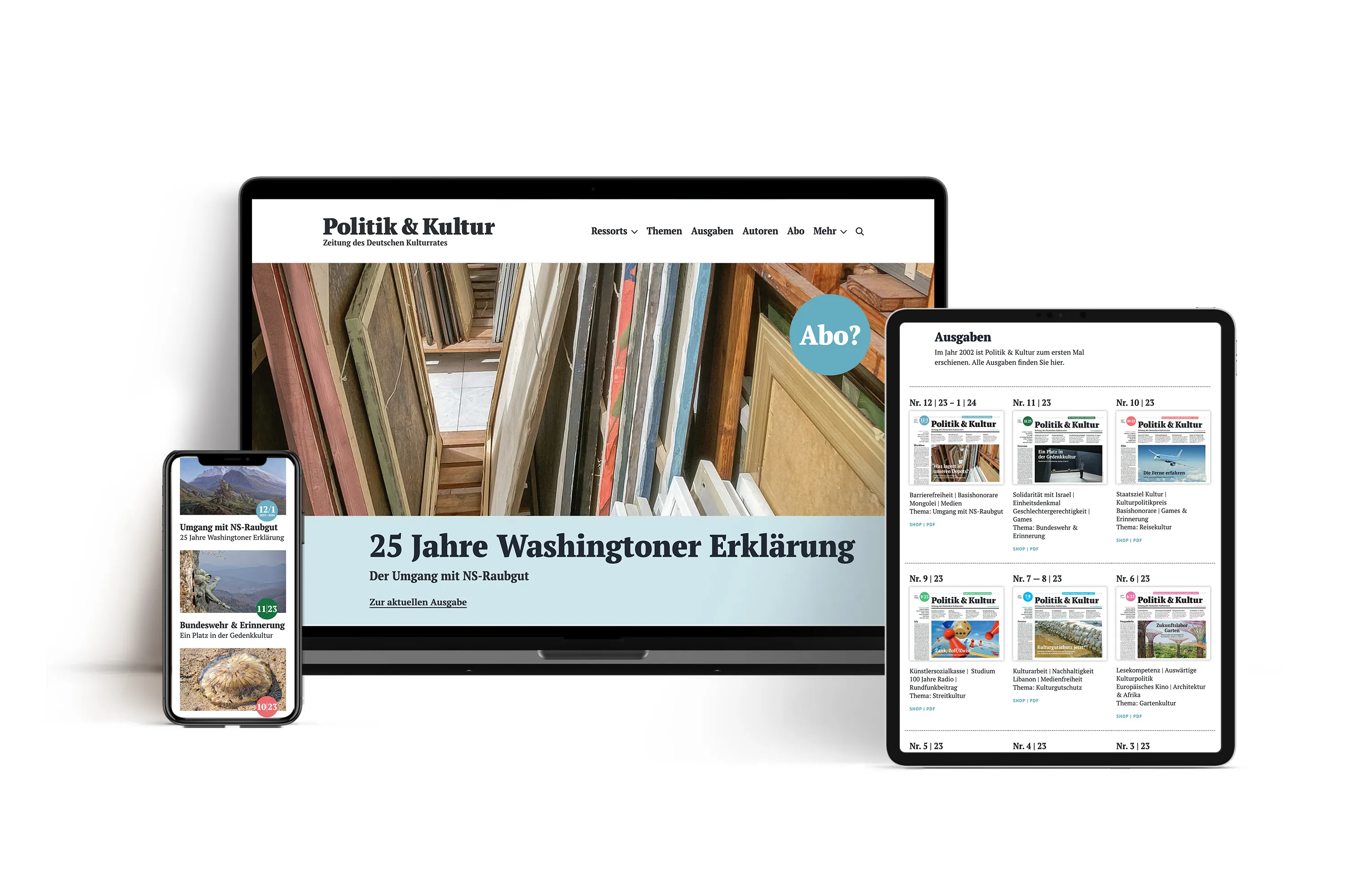 Deutscher Kulturrat – Website